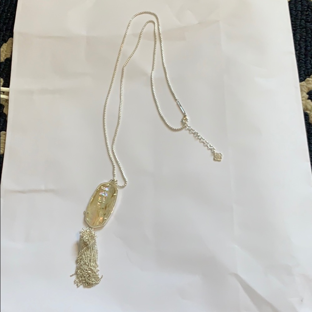 Silver Kendra Scott Rayne Necklace